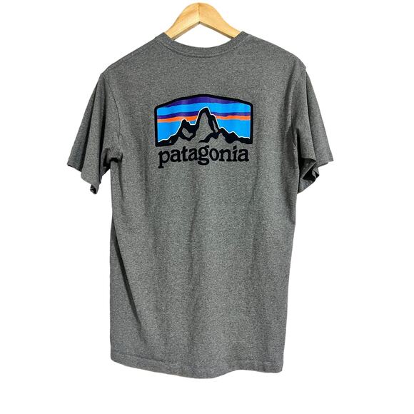 Patagonia Logo Graphic Tee Small - Picture 1 of 3